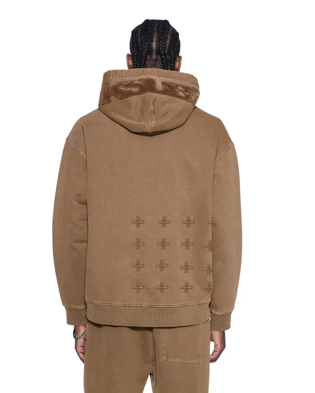 4X4 LUXE BIGGIE HOODIE ESPRESSO made by Ksubi