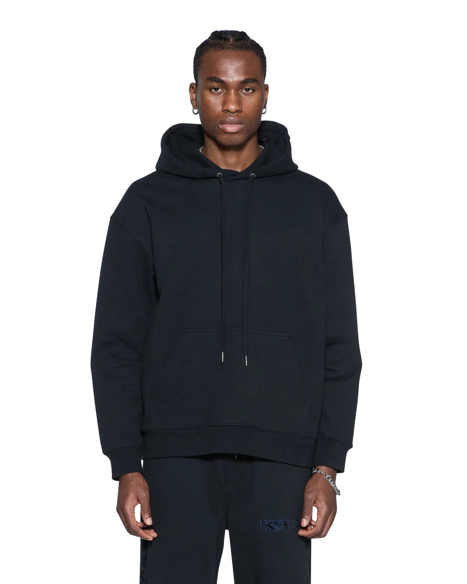 4X4 LUXE BIGGIE HOODIE COBALT BLACK sold by Ksubi product image thumbnail 2