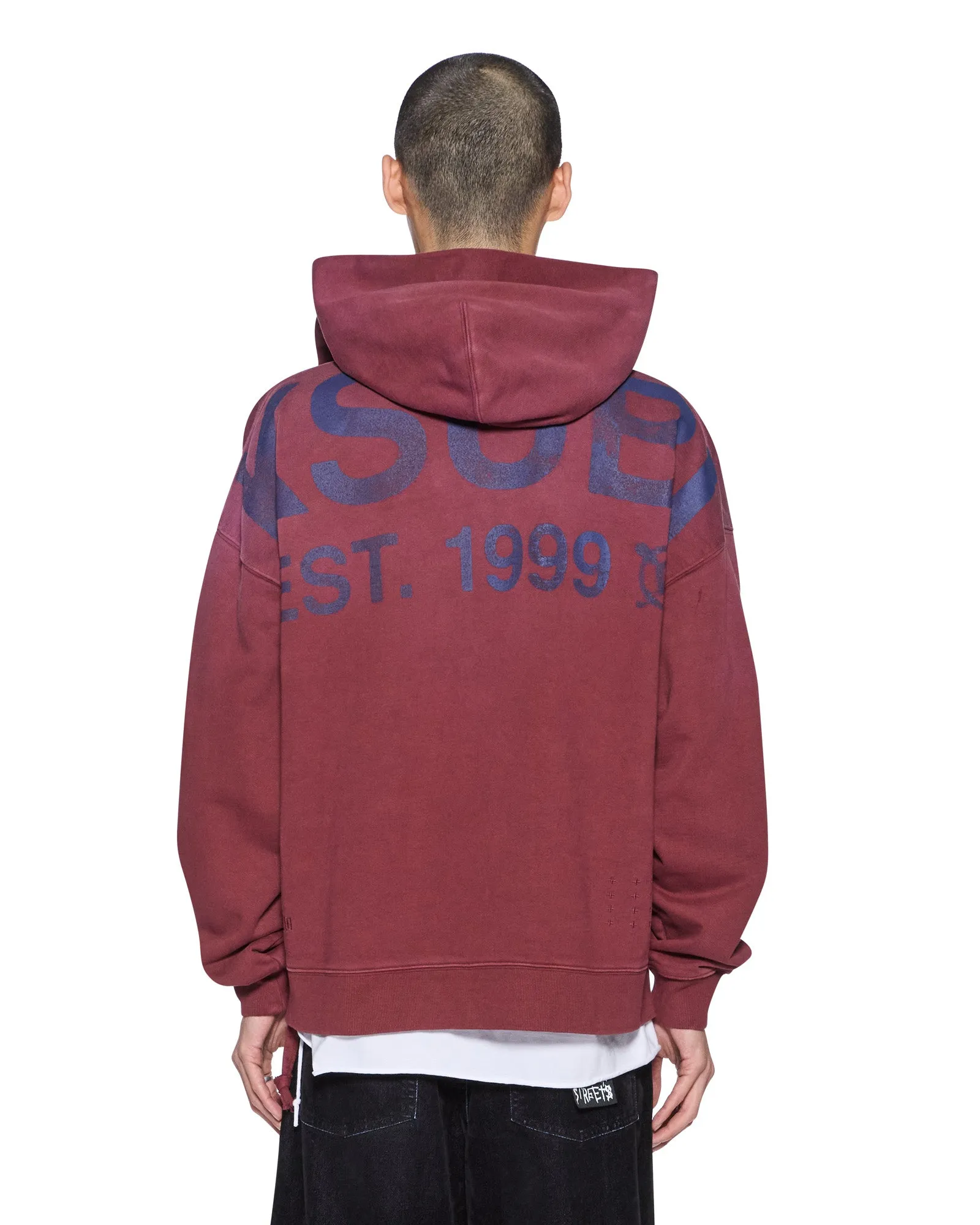 STATE EKCESS ZIP HOODIE OX FADE sold by Ksubi product image thumbnail 2