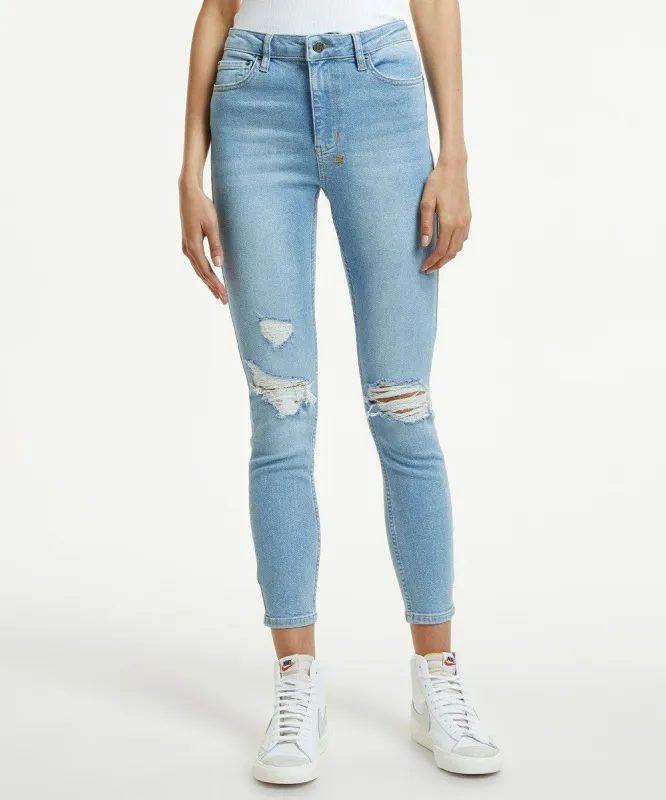 ■ Jeans■brooklyn brooklyn カラフル スニーカー Marilyn Straight Jeans With 5