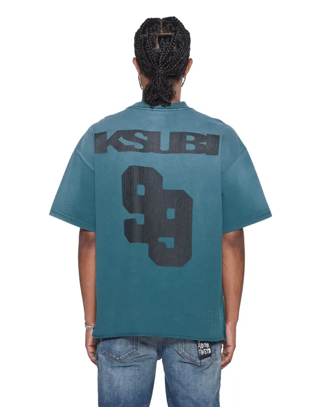 RUGGED EKCESS SS TEE OPAL GREEN made by Ksubi