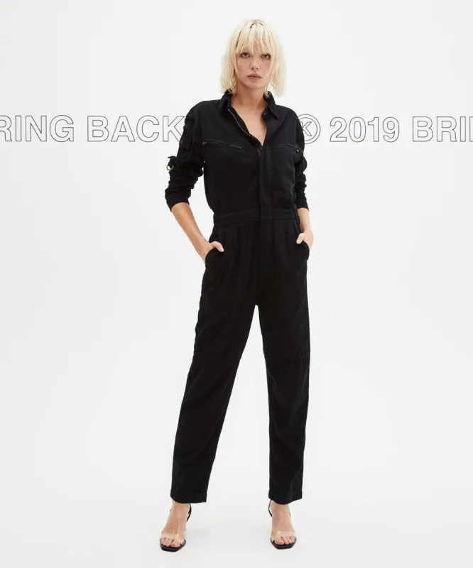 LUCID BOILERSUIT BLACK sold by Ksubi