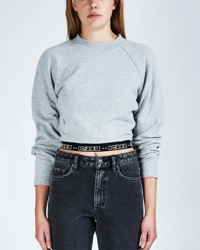 TERRA LS TOP GREY MARL sold by Ksubi