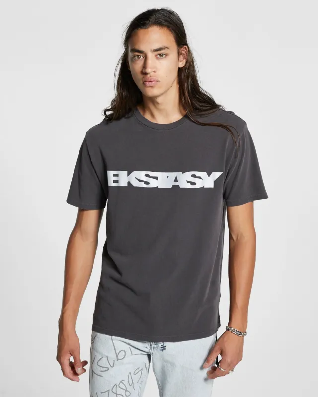 EKSTACY KASH SS TEE FADED BLAC sold by Ksubi