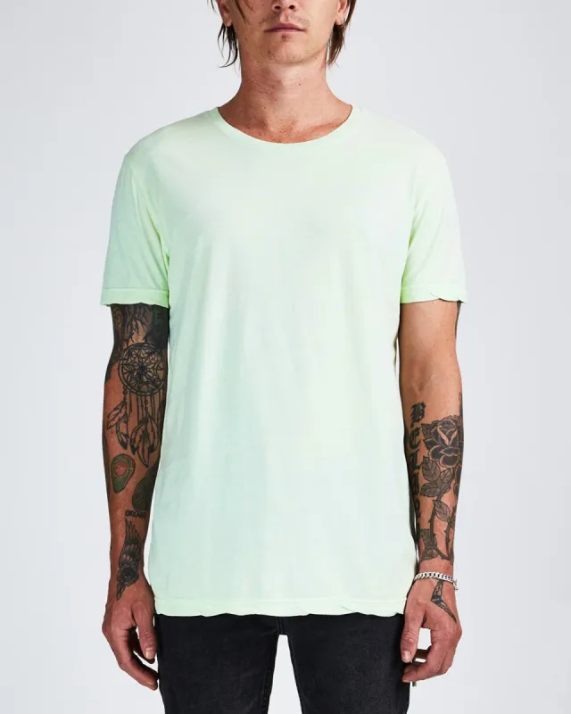 SEEING LINES SS TEE CHLORINE made by Ksubi