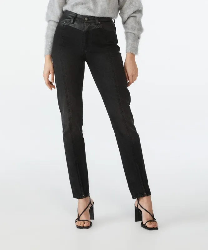 SLIM PIN THROWBLACK BIKER sold by Ksubi
