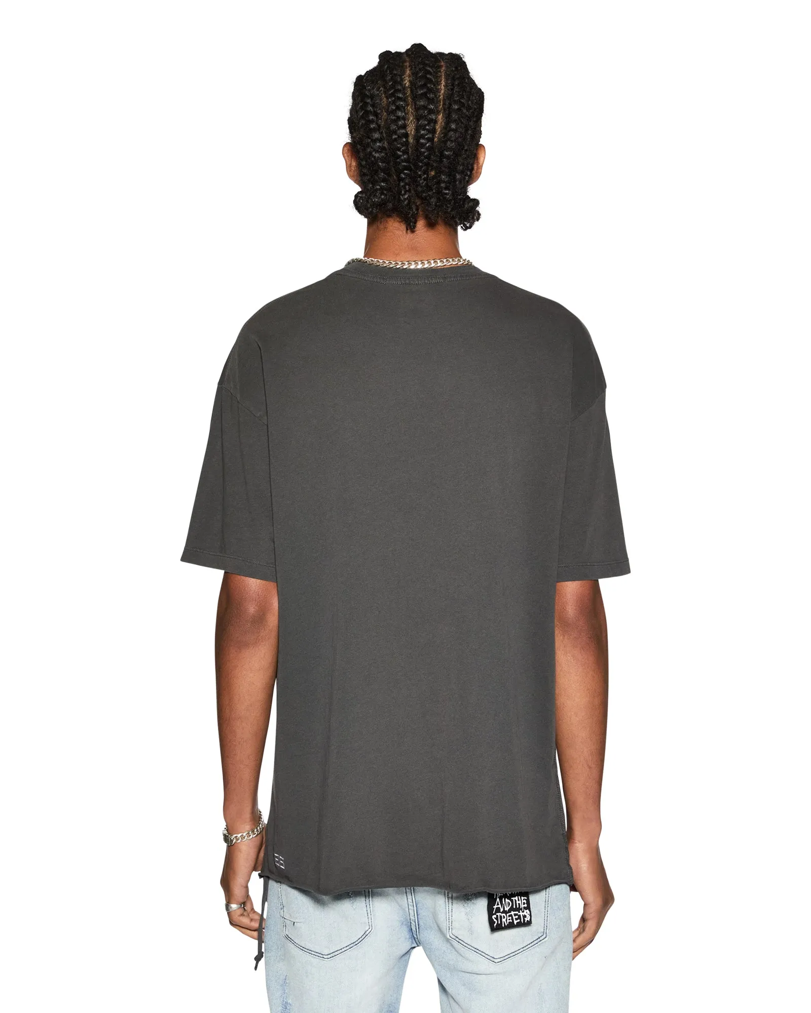 BIGGIE SS TEE BACK TO BLACK sold by Ksubi product image thumbnail 3