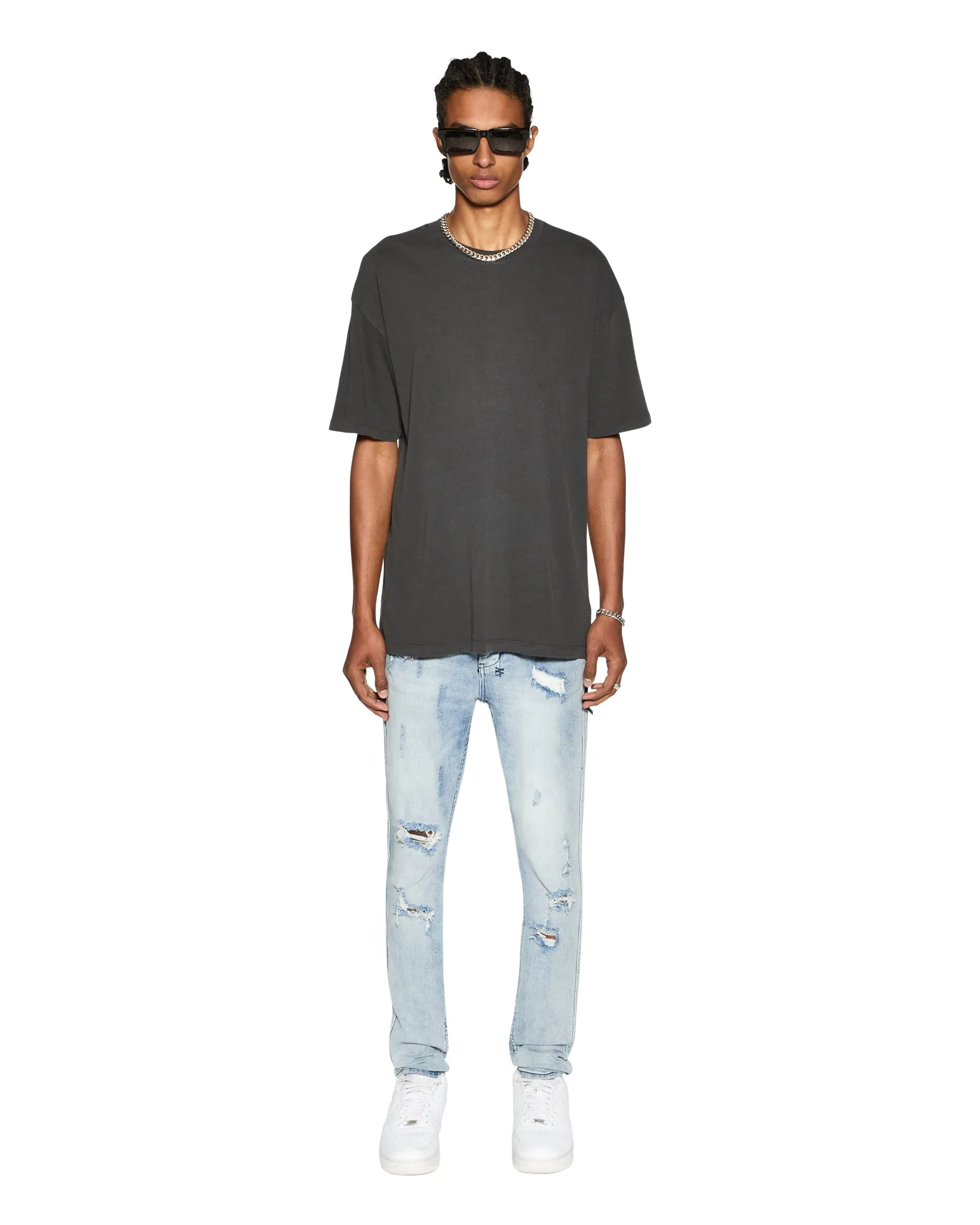 BIGGIE SS TEE BACK TO BLACK sold by Ksubi product image thumbnail 2