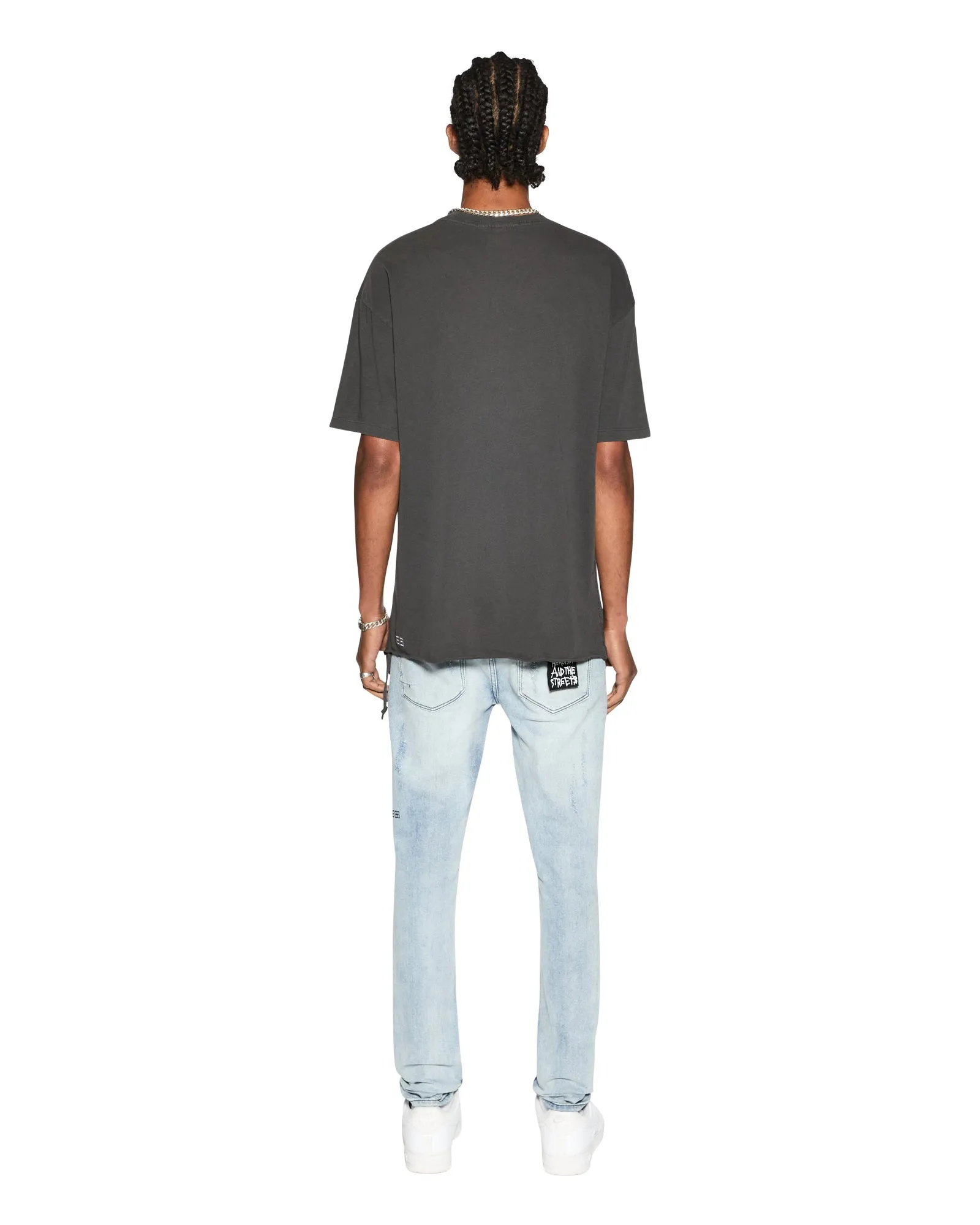 BIGGIE SS TEE BACK TO BLACK sold by Ksubi product image thumbnail 5