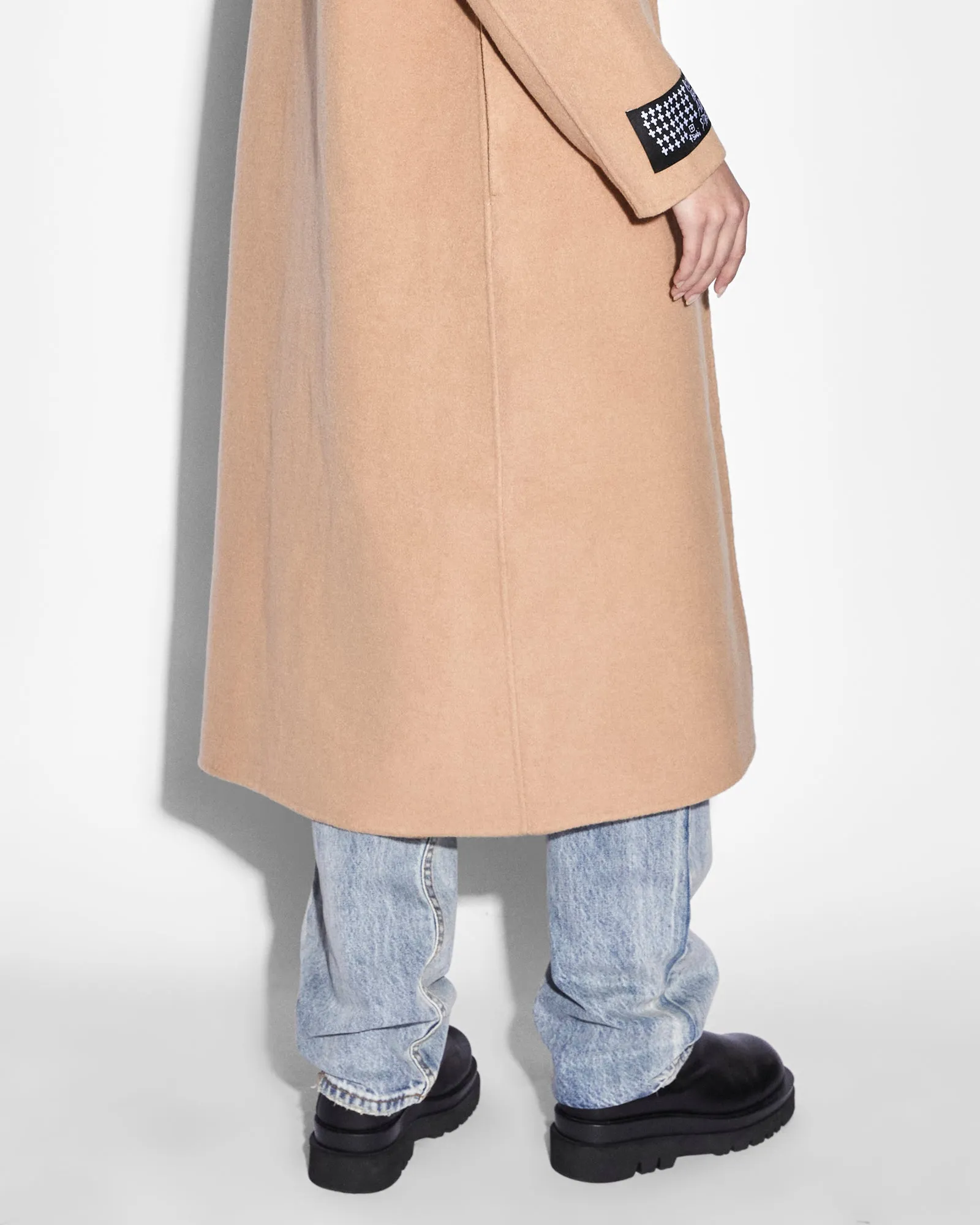 KAMILLE COAT LATTE sold by Ksubi product image thumbnail 3
