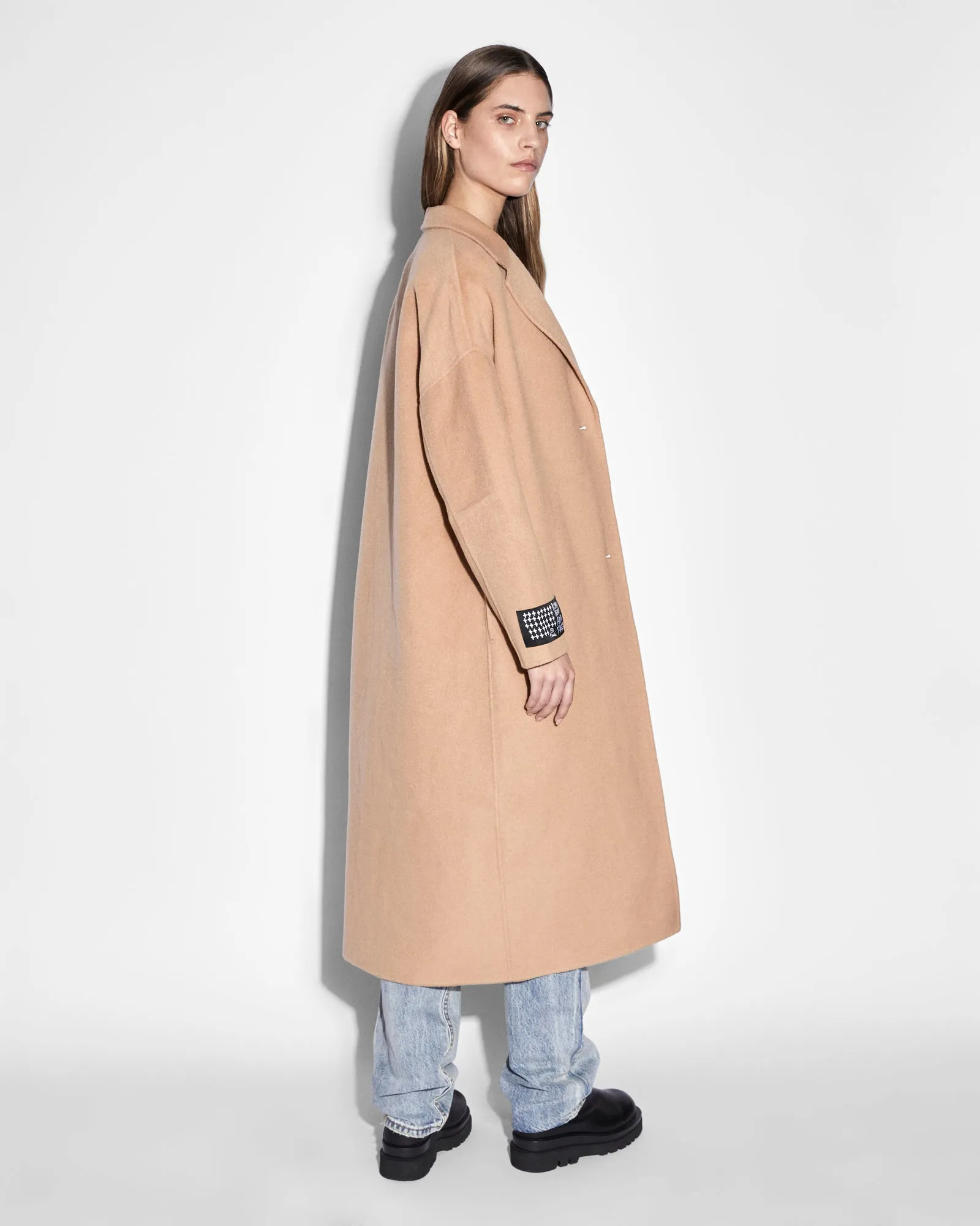 KAMILLE COAT LATTE sold by Ksubi product image thumbnail 4