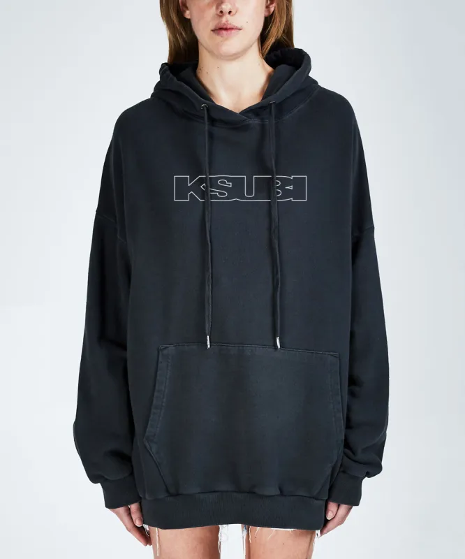 SIGN OF THE TIMES OG HOODIE TRU BLACK sold by Ksubi
