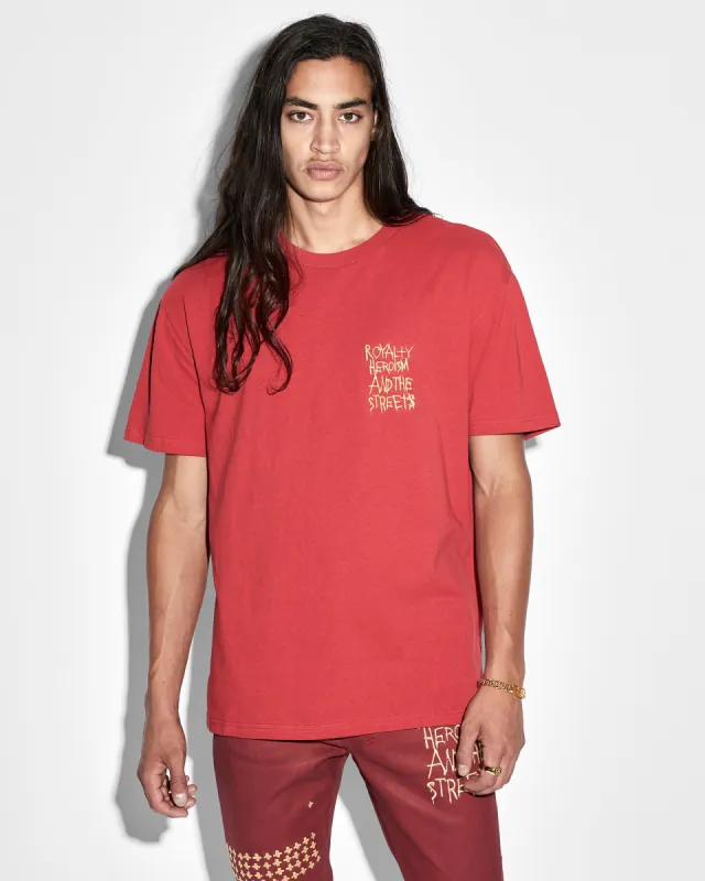 KSUBI 23 BIGGIE SS TEE RED sold by Ksubi