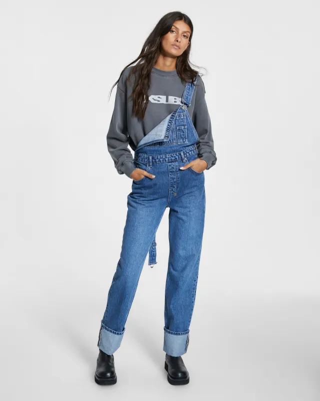 CLOSE CALL CUFFED OVERALLS REC sold by Ksubi