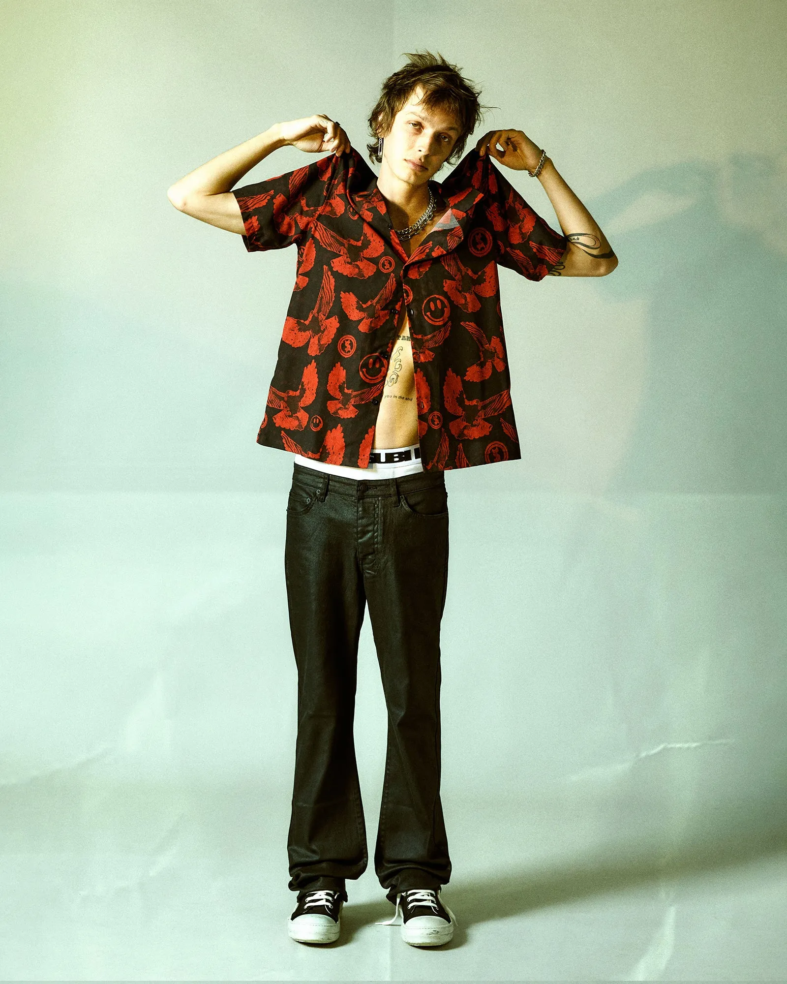 FLIGHT RESORT SS SHIRT MULTI sold by Ksubi product image thumbnail 2