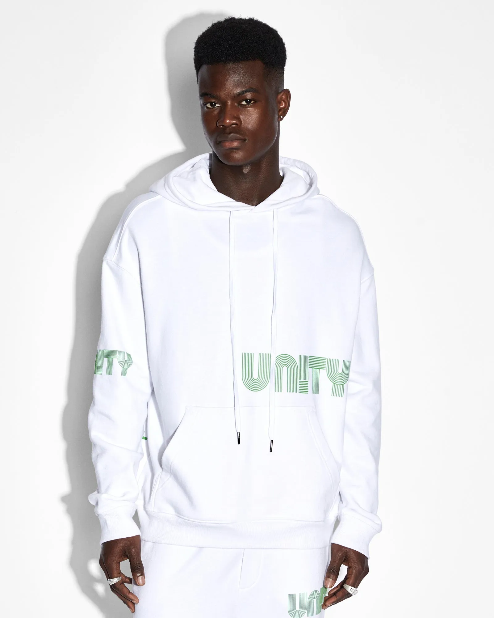 RETRO BIGGIE HOODIE TRU WHITE sold by Ksubi