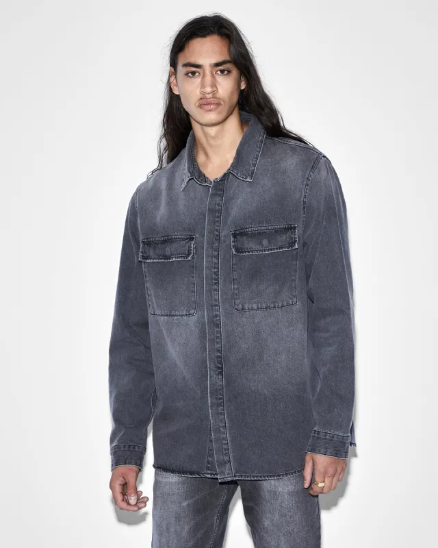 SNAKEBITE SHIRT SKAR TICKET sold by Ksubi