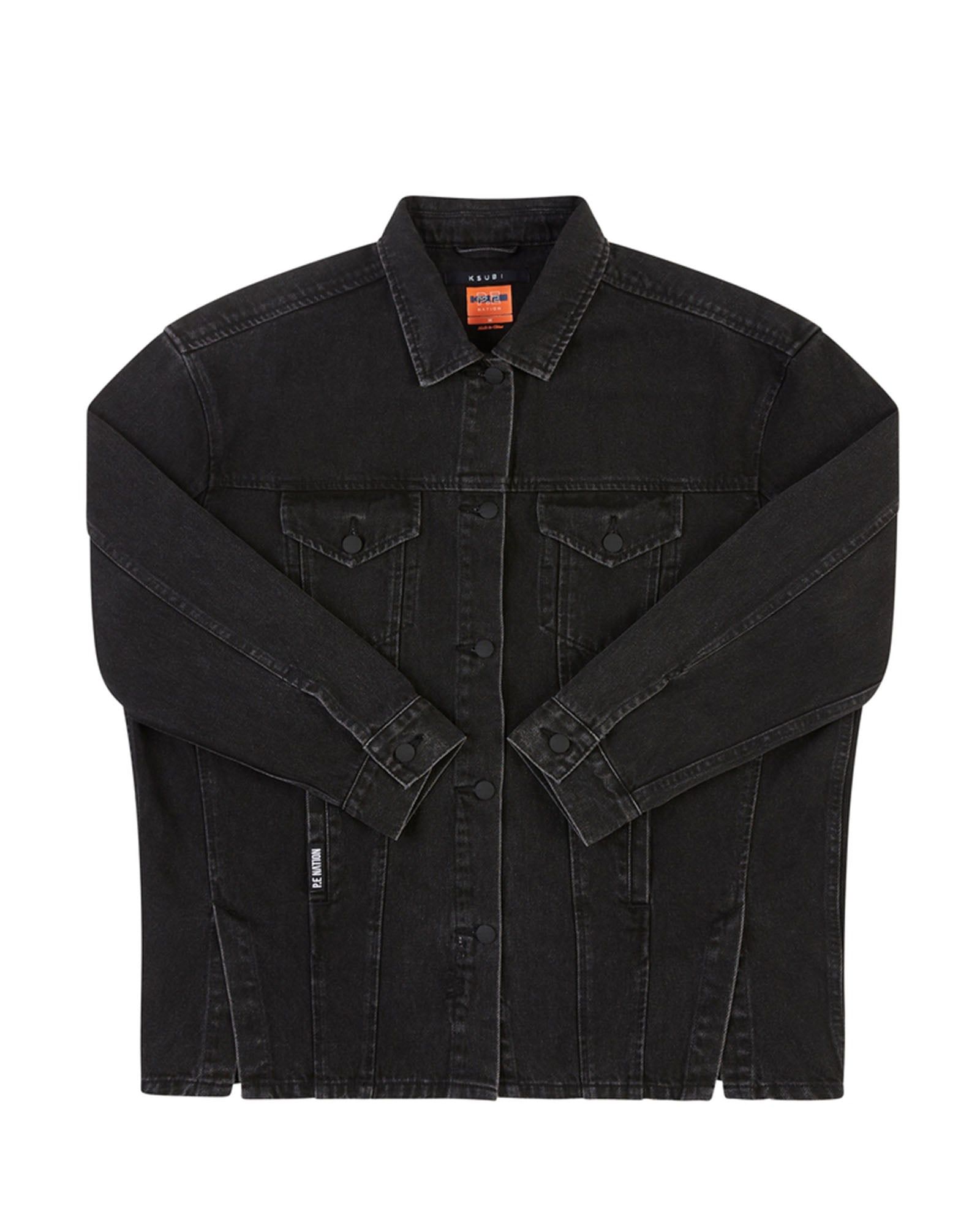 KSUBI X P.E NATION TRUCKER JACKET NOIR sold by Ksubi product image thumbnail 5