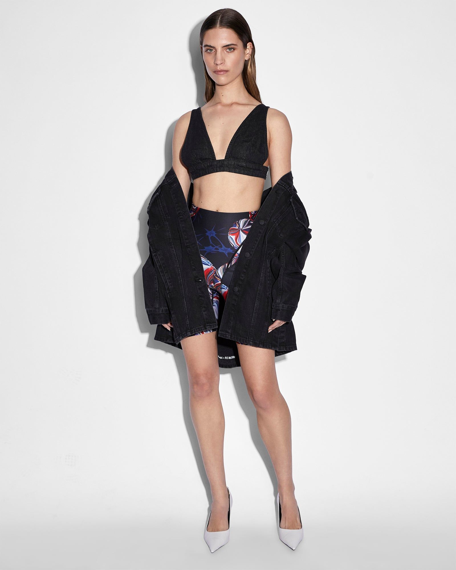 KSUBI X P.E NATION TRUCKER JACKET NOIR sold by Ksubi product image thumbnail 7