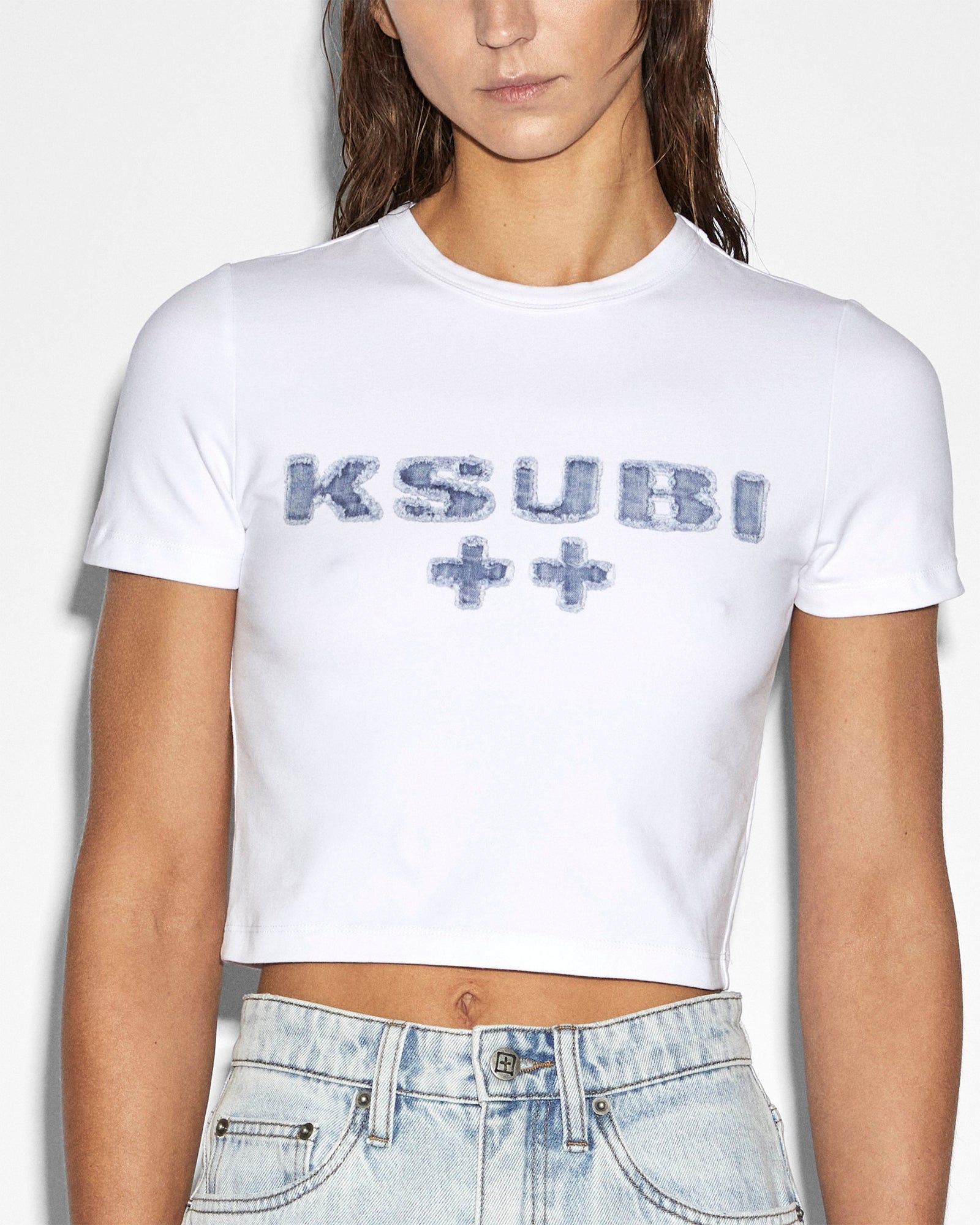 KRAFT SOTT BABY SS TEE WHITE sold by Ksubi product image thumbnail 4