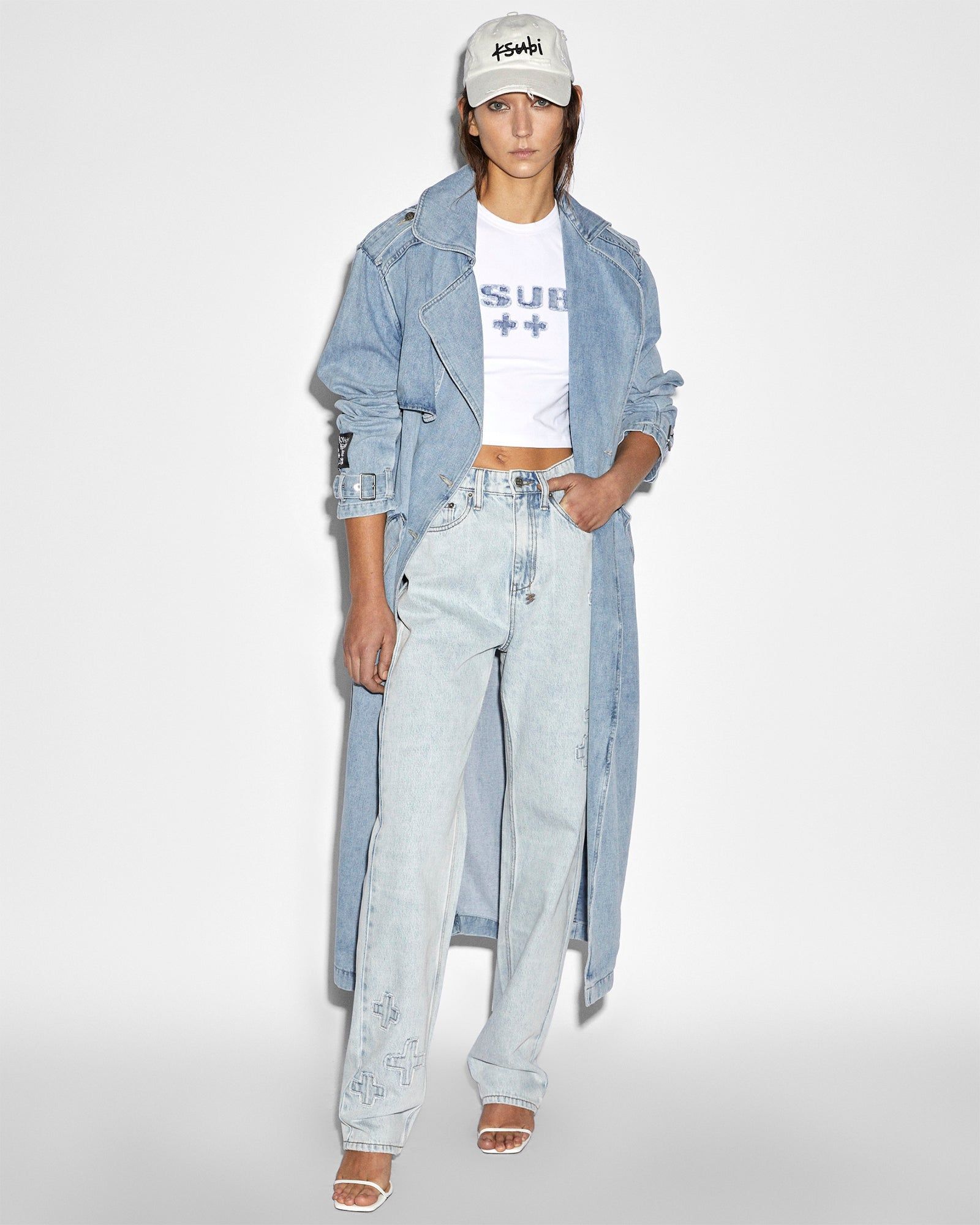 KRAFT SOTT BABY SS TEE WHITE sold by Ksubi product image thumbnail 2