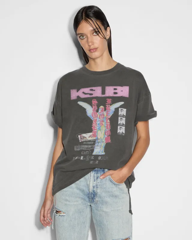 SINNER OH G SS TEE CHARCOAL sold by Ksubi