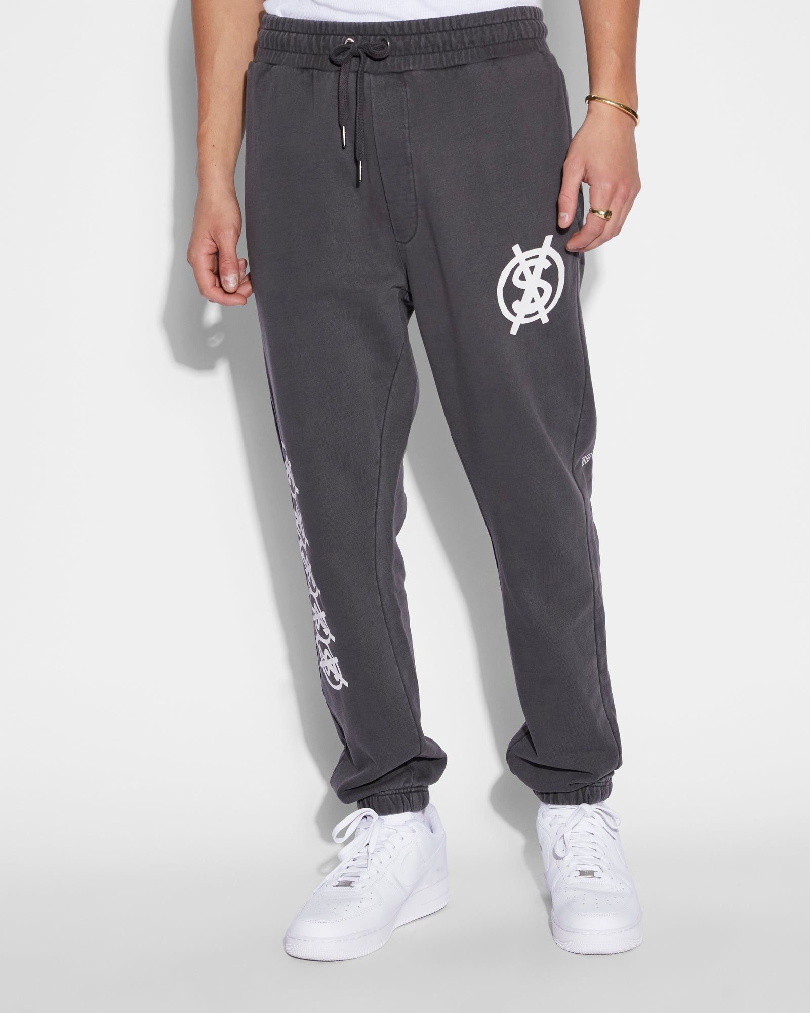 DOLLAR LOFI TRAK FADED BLACK sold by Ksubi