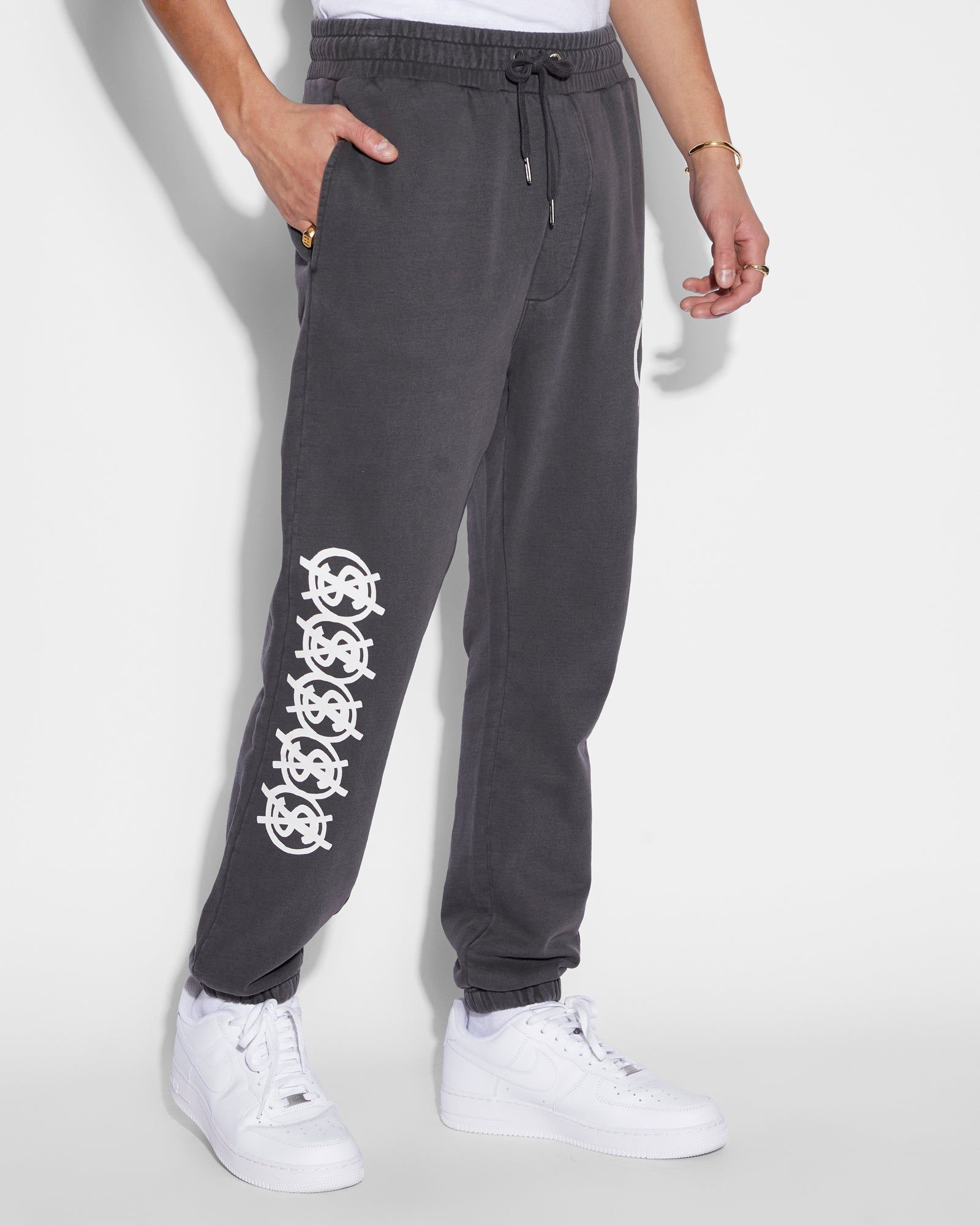 DOLLAR LOFI TRAK FADED BLACK sold by Ksubi product image thumbnail 4