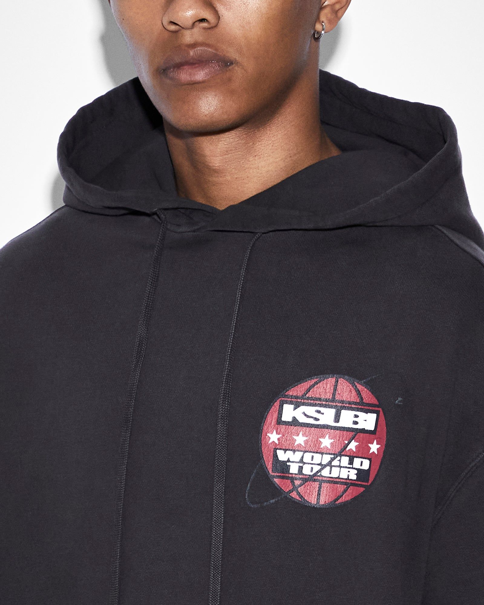 TOUR BIGGIE HOODIE FADED BLACK sold by Ksubi product image thumbnail 6
