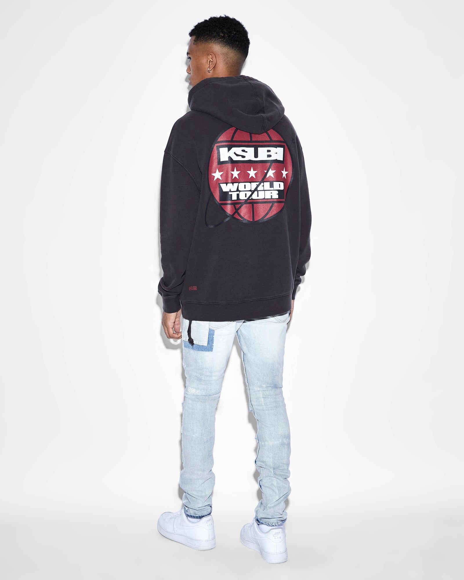 TOUR BIGGIE HOODIE FADED BLACK sold by Ksubi product image thumbnail 4