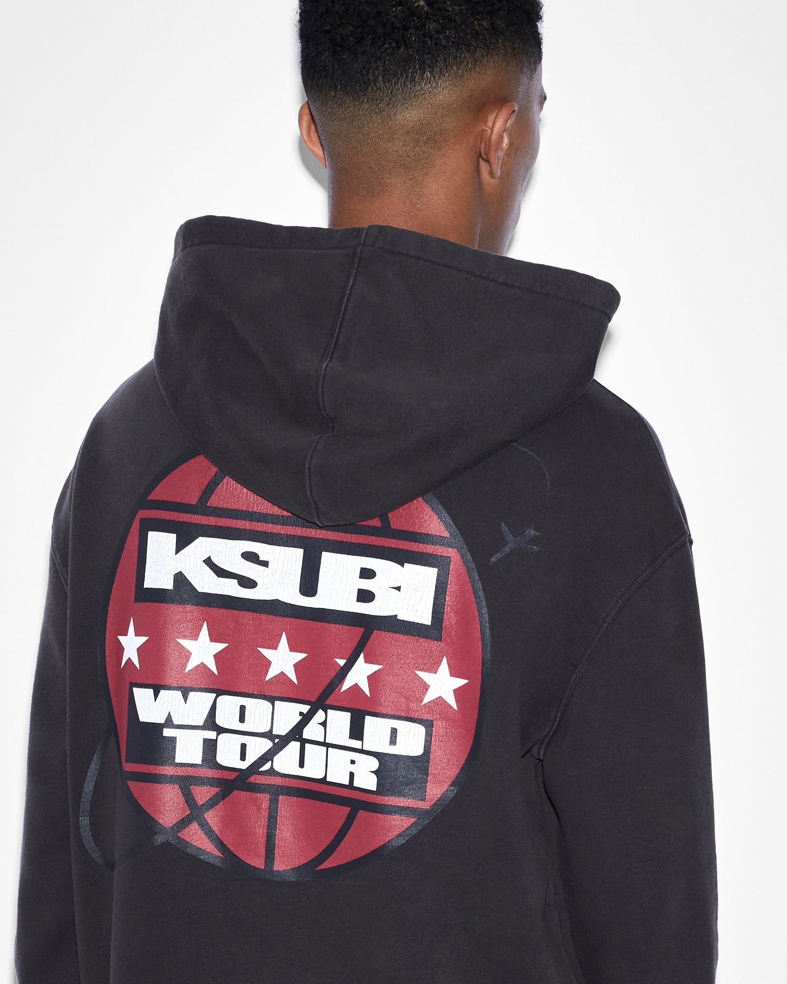 TOUR BIGGIE HOODIE FADED BLACK sold by Ksubi product image thumbnail 2