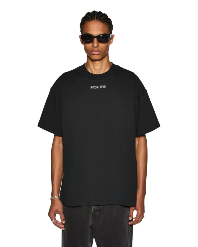 SOTT EKCESS SS TEE JET BLACK sold by Ksubi
