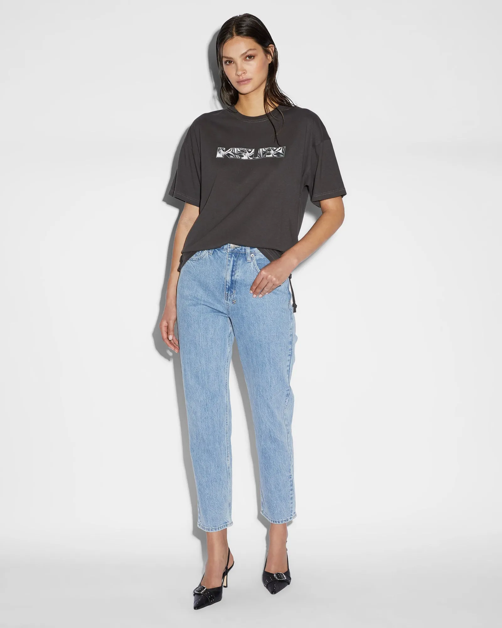 SOTT OH G SS TEE MELTING CHARCOAL sold by Ksubi product image thumbnail 2