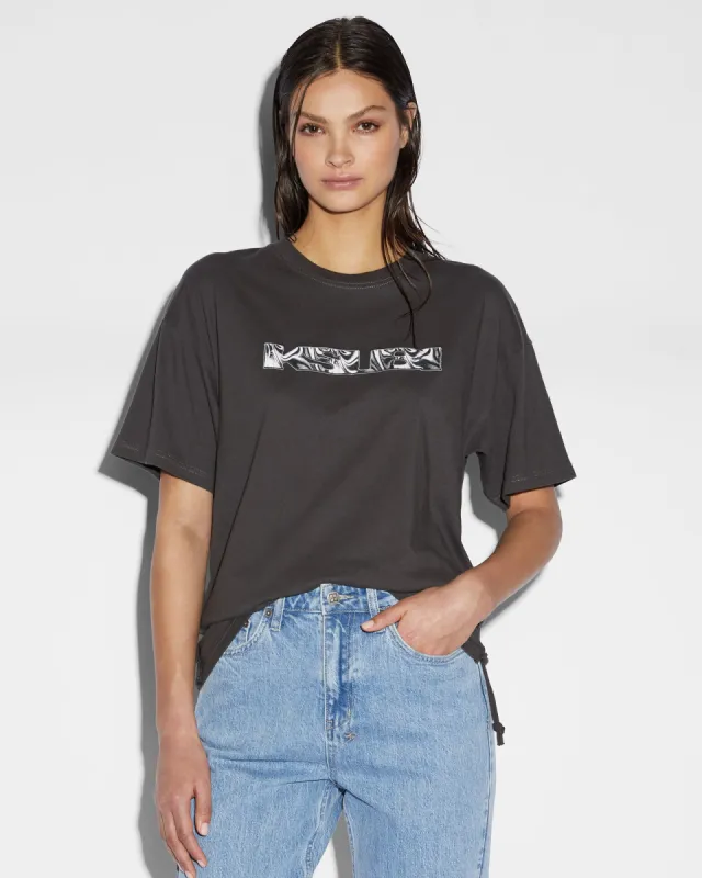 SOTT OH G SS TEE MELTING CHARCOAL sold by Ksubi