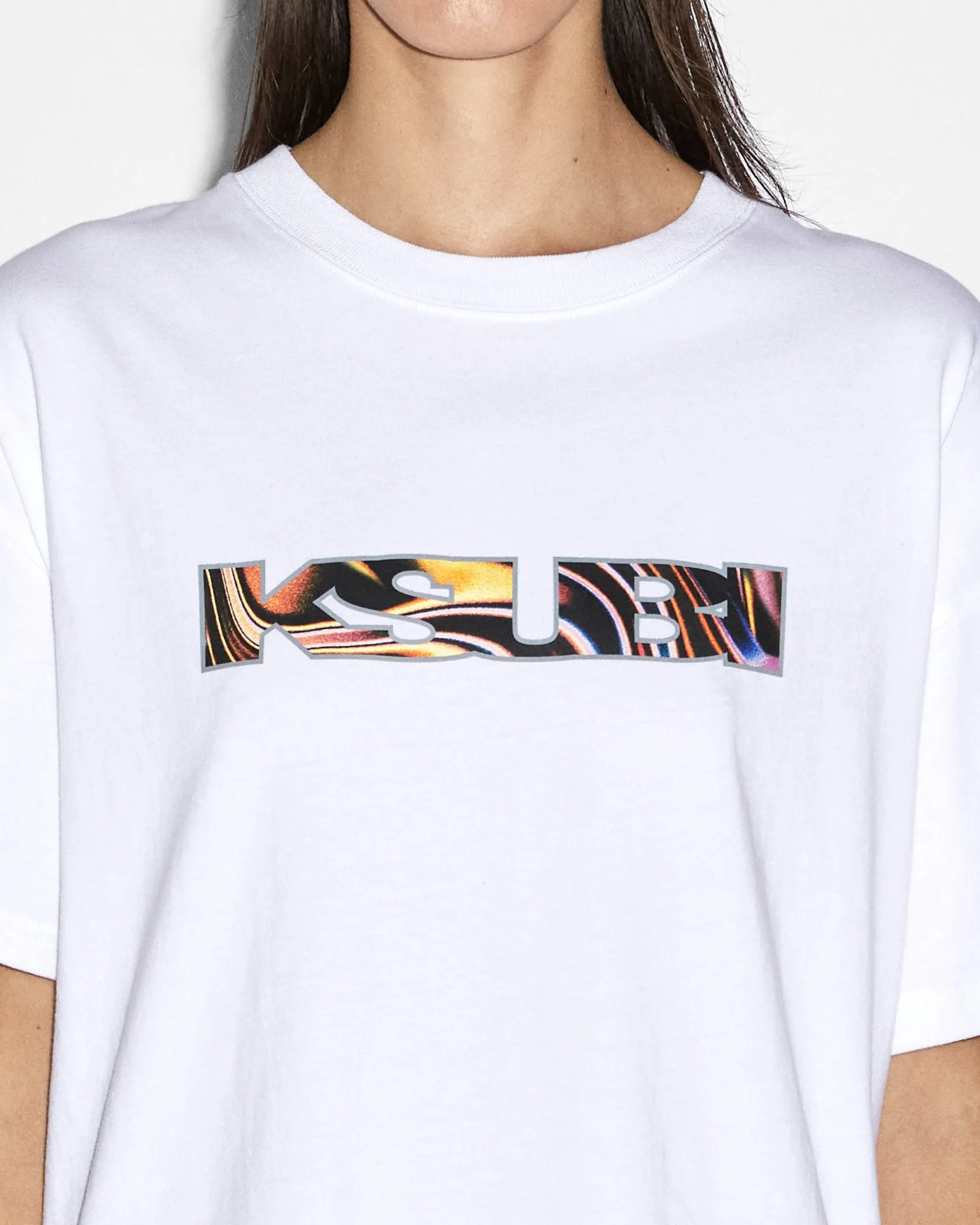 VISIONS SOTT OH G SS TEE WHITE sold by Ksubi product image thumbnail 4