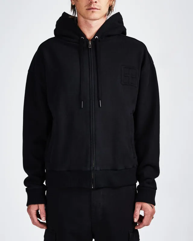 BOXER HOODIE BLACK sold by Ksubi