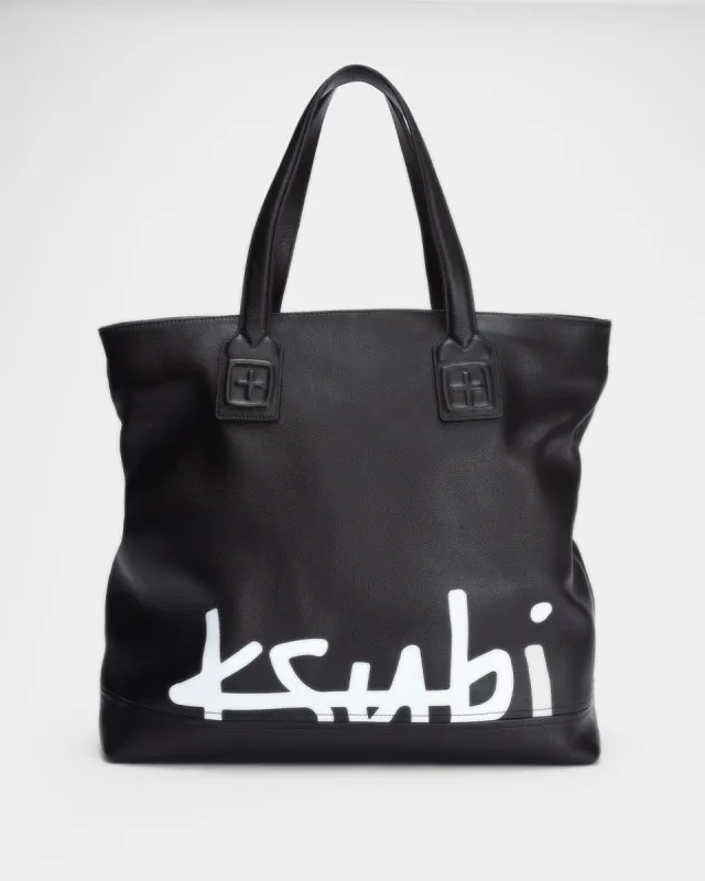 KOLLECTOR TOTE BLACK/WHITE sold by Ksubi