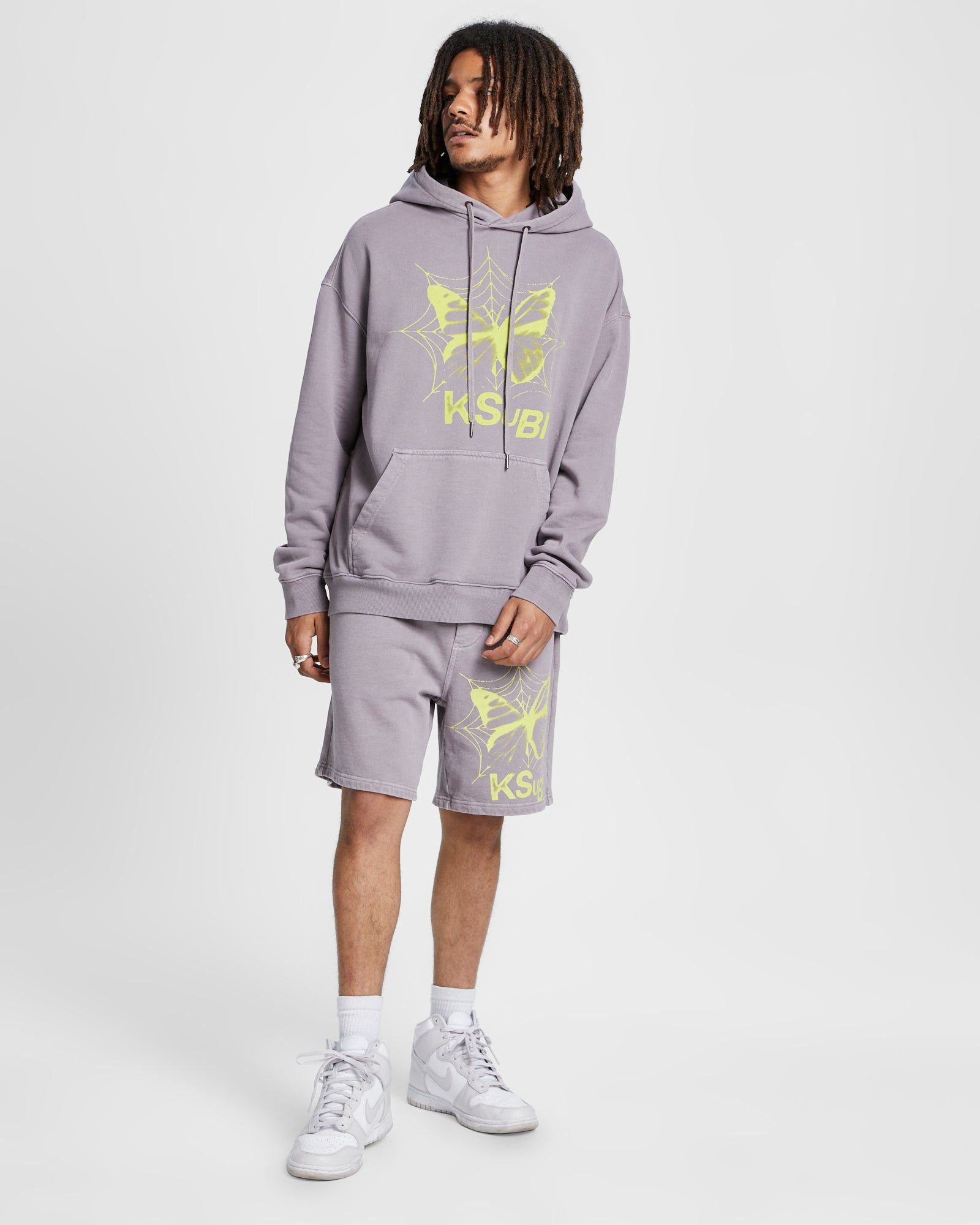 STUCK BIGGIE HOODIE HAZE sold by Ksubi product image thumbnail 4