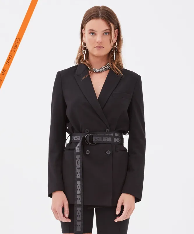 RACY BLAZER BLACK sold by Ksubi