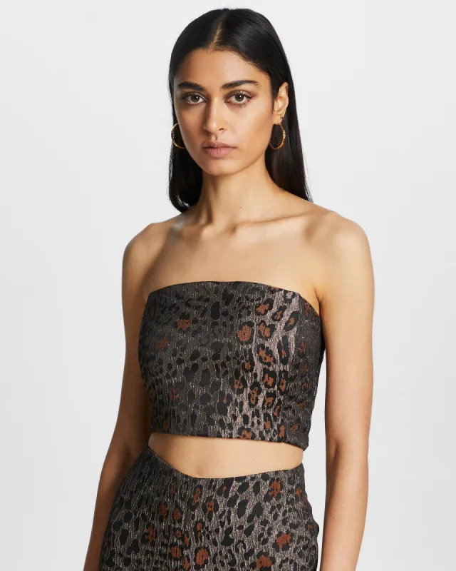 THREE AM TOP LEOPARD sold by Ksubi