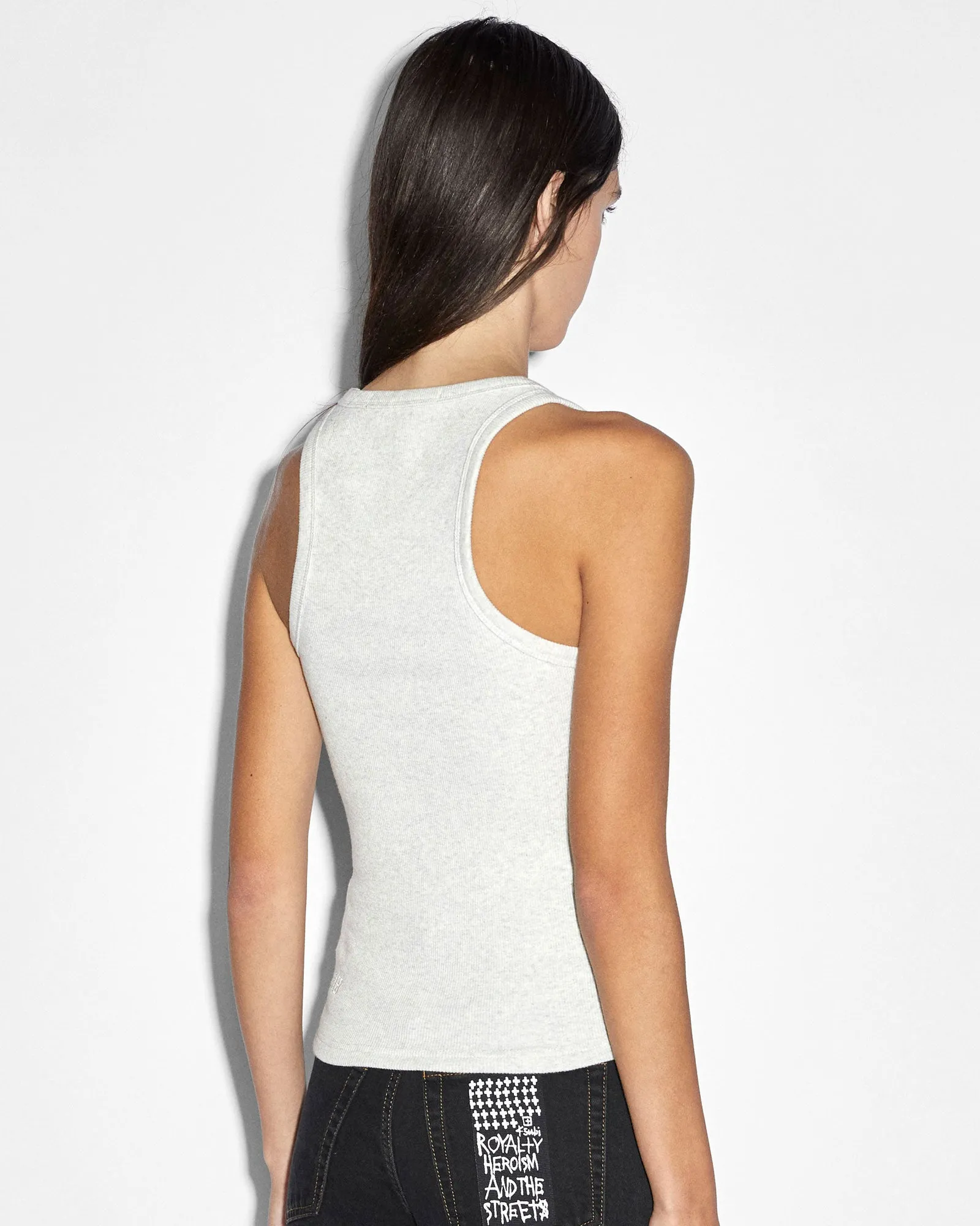 STACKED ORIGIN TANK SNOW MARLE sold by Ksubi product image thumbnail 2