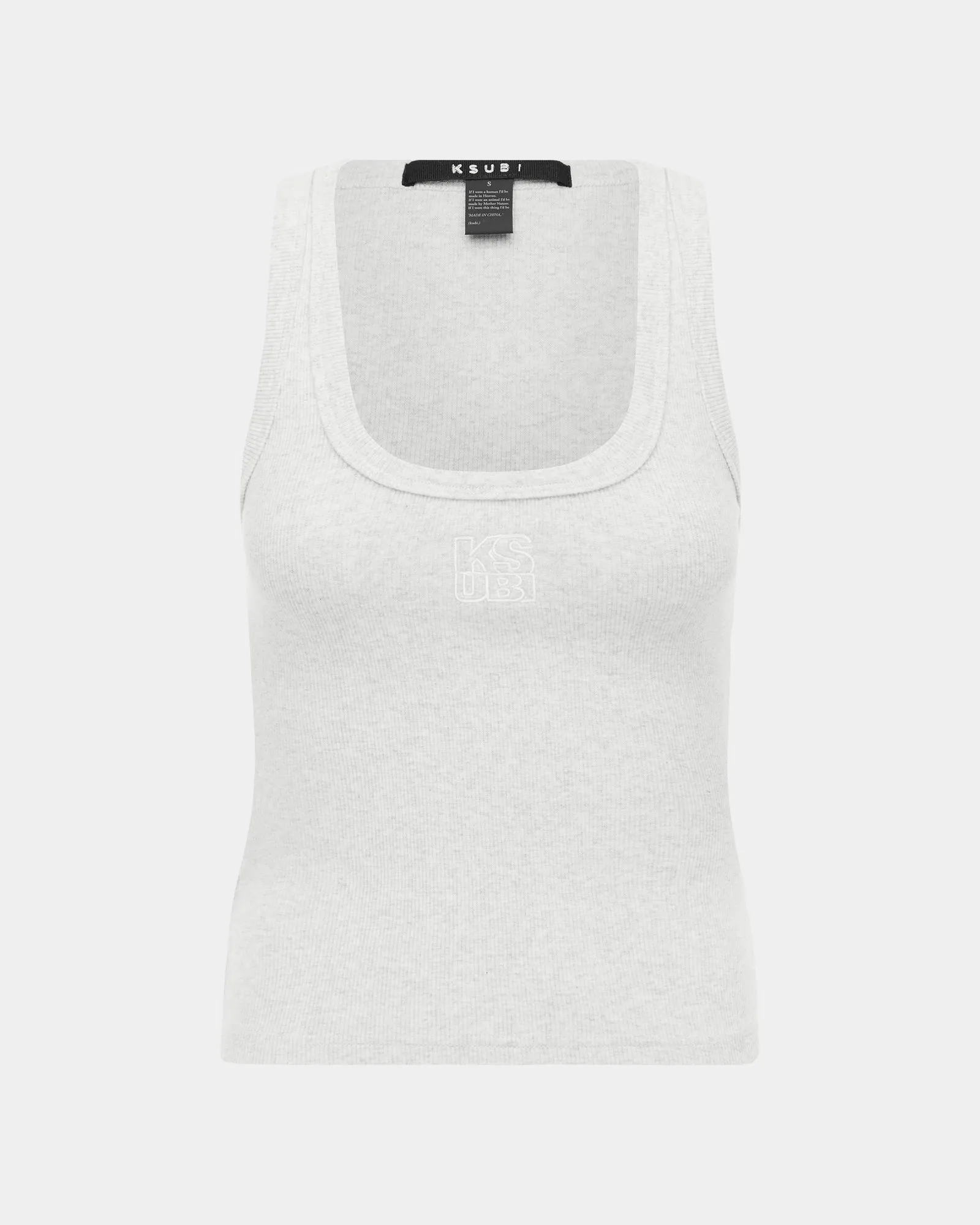 STACKED ORIGIN TANK SNOW MARLE sold by Ksubi product image thumbnail 5