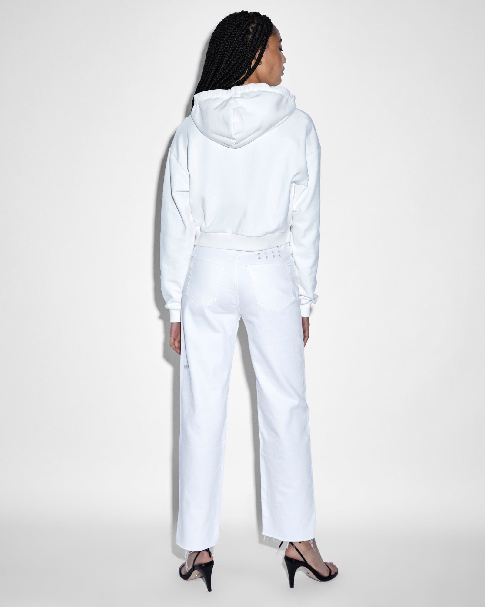 SOTT ZIP UP HOODIE WHITE sold by Ksubi product image thumbnail 5