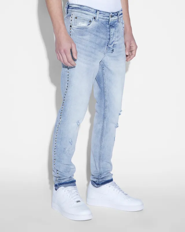 CHITCH PHILLY BLUE STUDDED sold by Ksubi