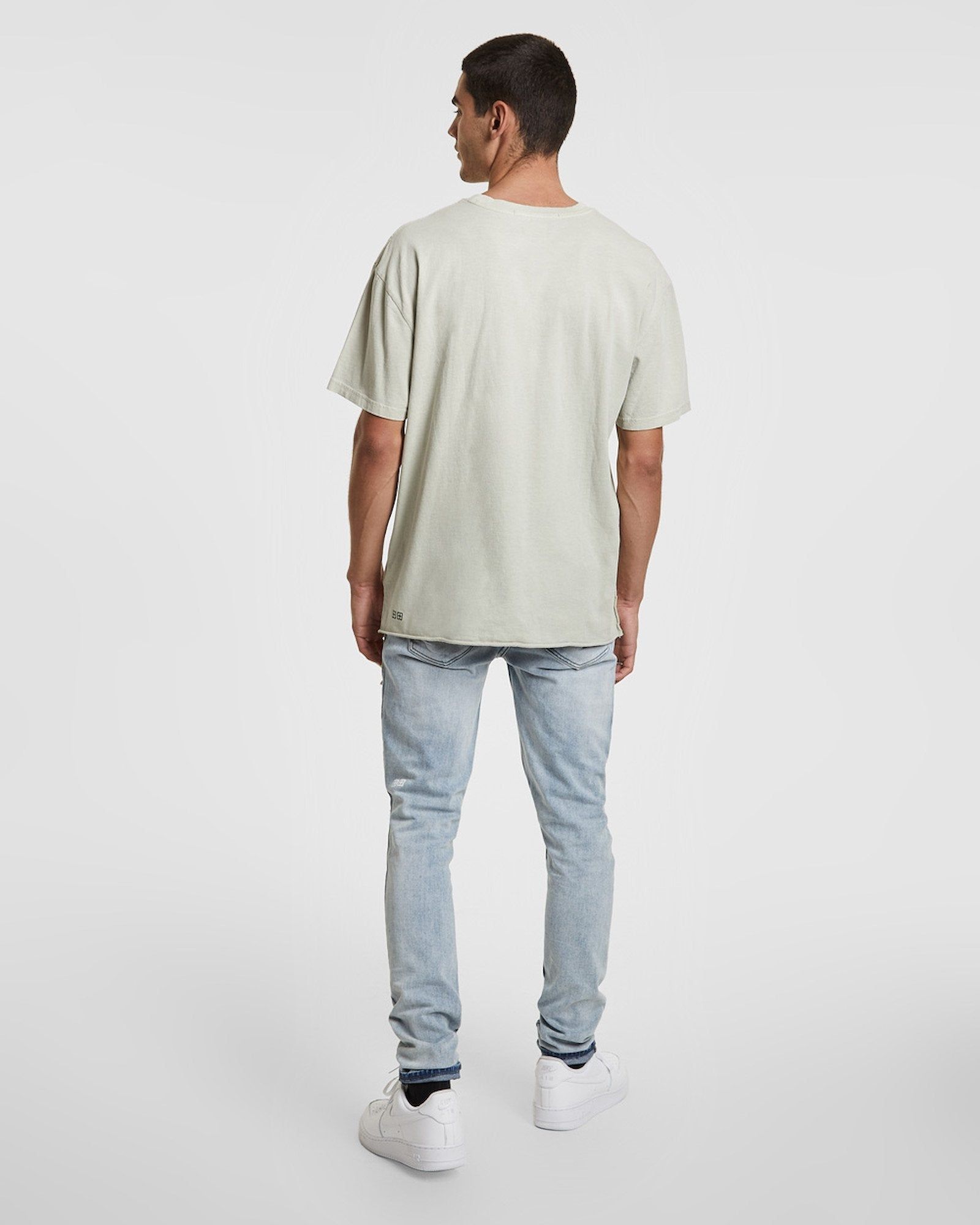 SIGN OF THE TIMES BIGGIE SS TEE FADED SURPLUS sold by Ksubi product image thumbnail 5