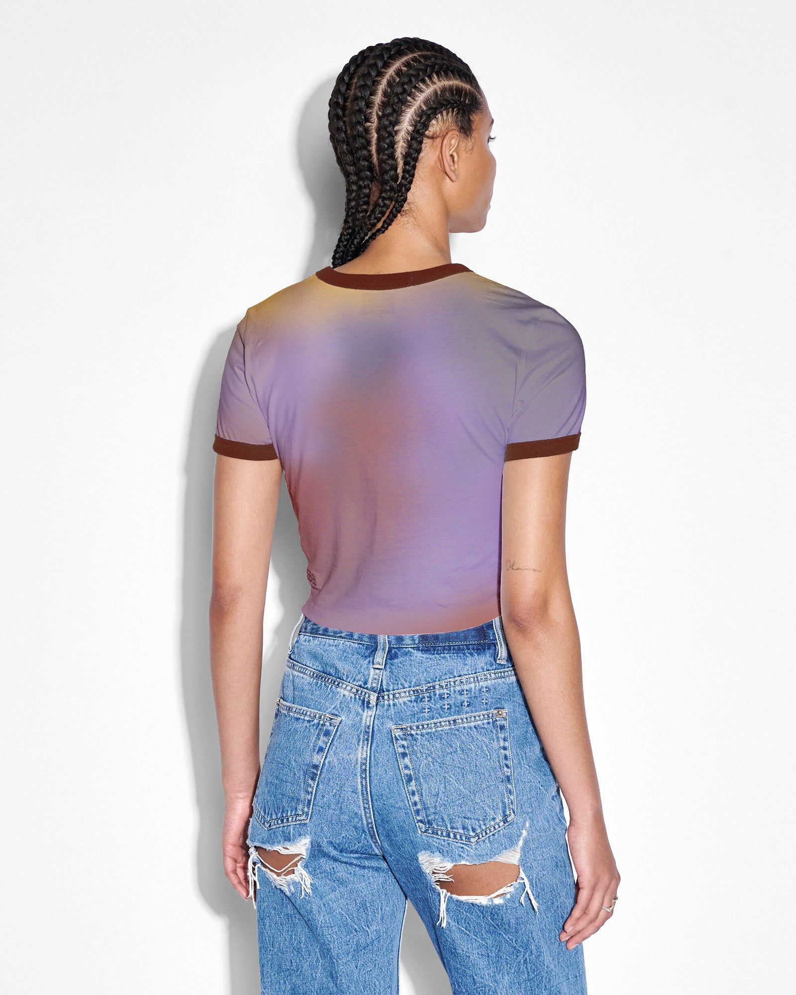 REFRACT SOTT SS BABY TEE EUPHORIA sold by Ksubi product image thumbnail 3