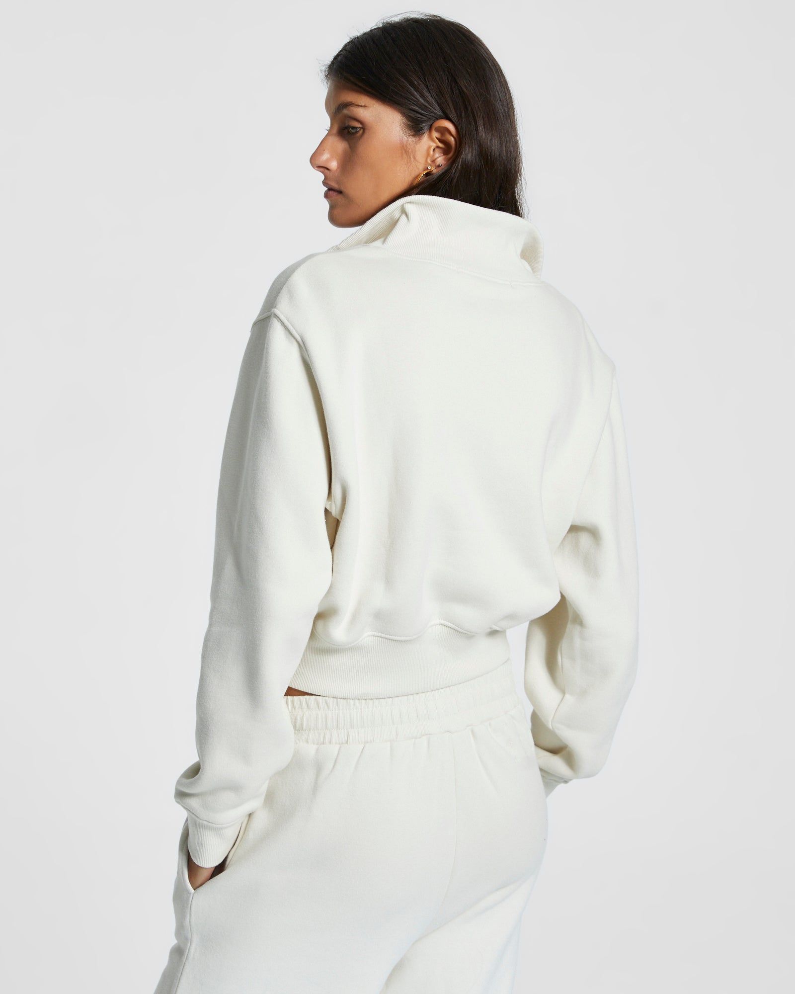 KOMA HALF ZIP CLASSIC ECRU sold by Ksubi product image thumbnail 3