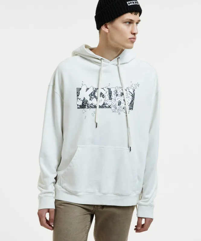 ASHES HOODIE BLEACHED sold by Ksubi