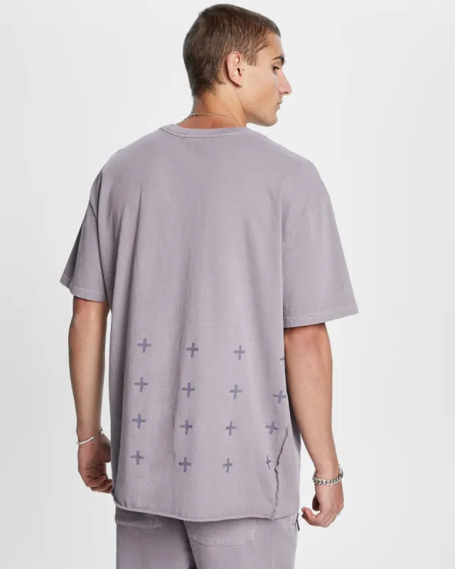 4 X 4 BIGGIE SS TEE HAZE sold by Ksubi