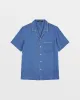 DOWNTOWN RESORT SS SHIRT ATLANTIC sold by Ksubi